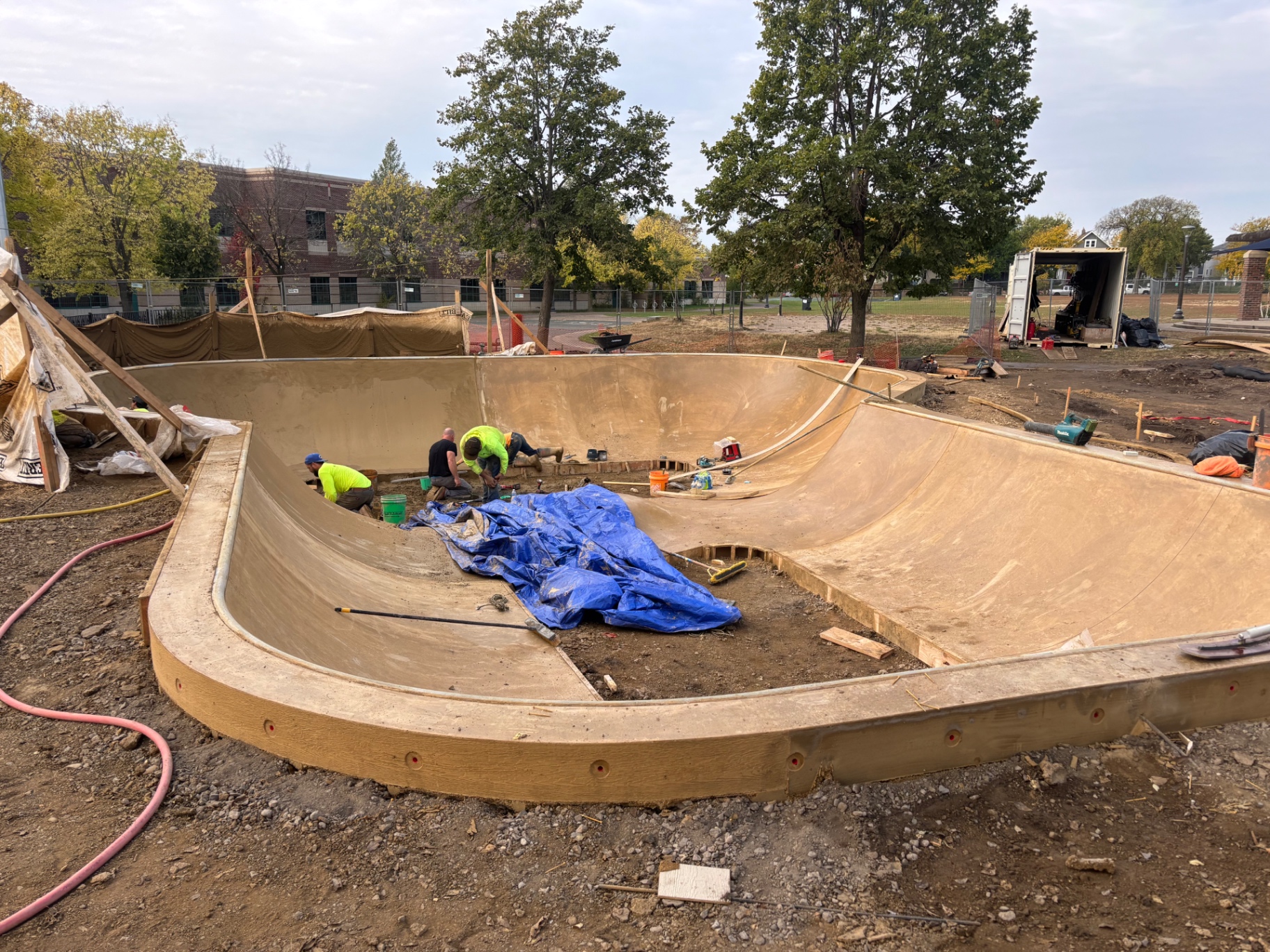 Skatepark Shotcrete Bowl
