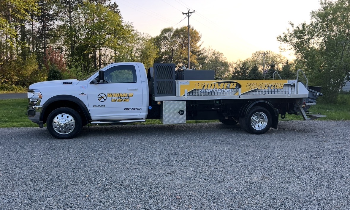 Widmer Shotcrete Rig